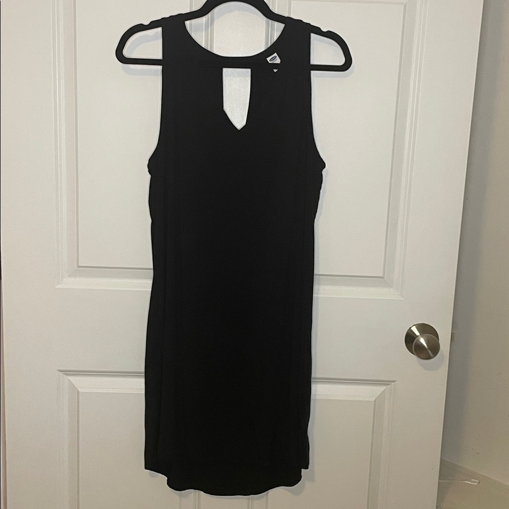 Old Navy Sleeveless Mini Swing Dress in black Women’s Large EUC